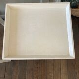 Lot de 2 tables de chevet Blanc d’Ivoire