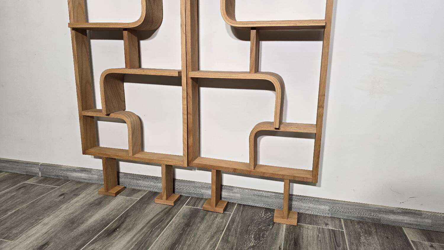 Room Dividers by Ludvik Volak for Drevopodnik Holesov, 1950s, Set of 2