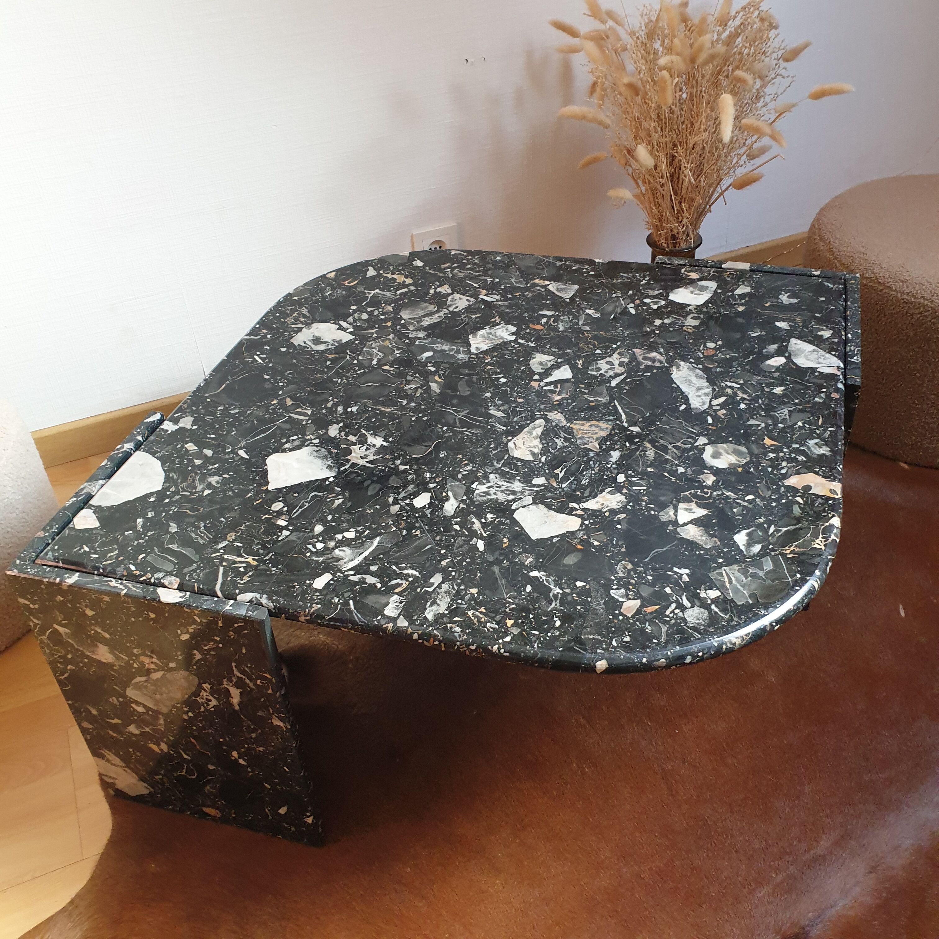 Vintage marble coffee table