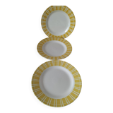Digoin Sarreguemines plates model 9611
