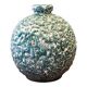 Vase boule en grès émaillé La Charentaise