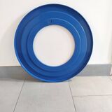 Miroir rond bleu, 1970