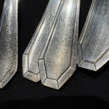 Set of 11 antique place settings – Saglier Frères & Cie, silversmiths in Paris