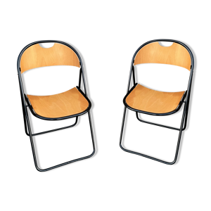 Duo de chaises pliantes