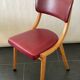 Bruynzeel Pine Wood Desk and Vintage Chair