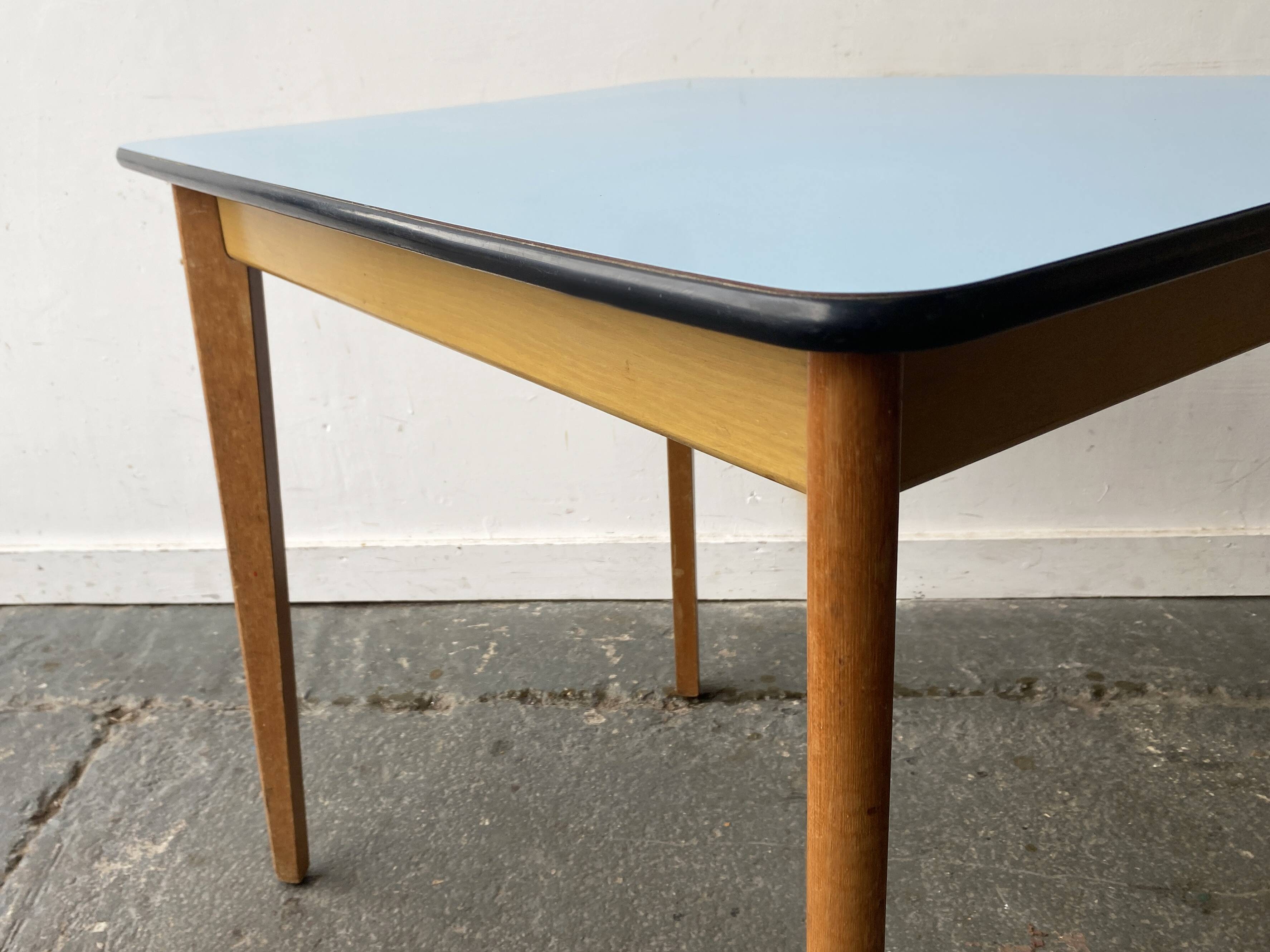 Mid-Century 1960s vintage small Formica kitchen/dining table