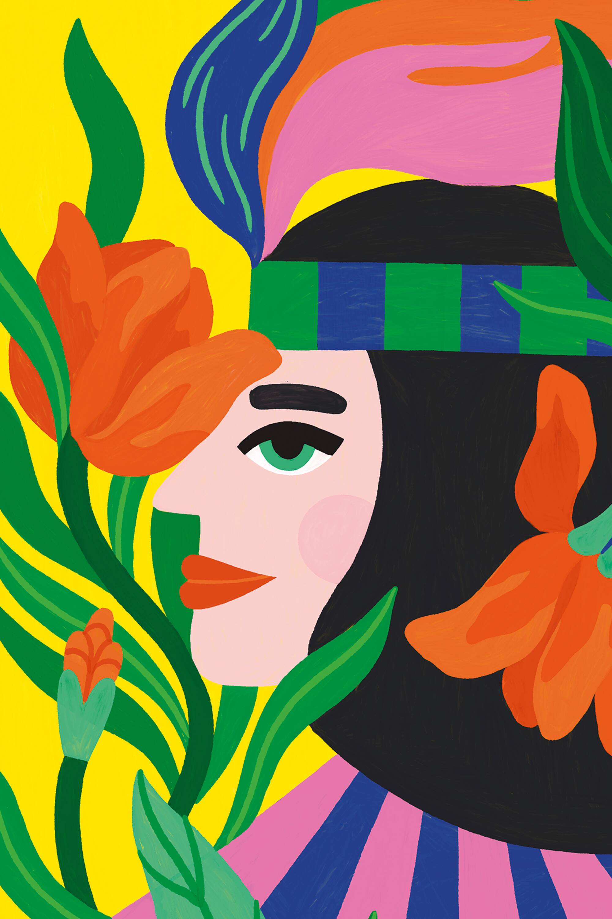 THE BUST - A4 illustration