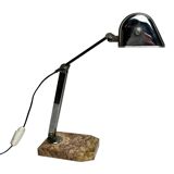 Art Deco, chrome and marble desk lamp FARE circa 1930