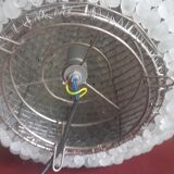 Round glass lamp