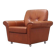 Leather armchair, Danish design, 1960s, production: Denmark