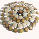 Mid-Century Enameled Metal Wall Sculpture, France, Circa 1965-1975