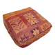 Handmade Berber Kilim pouf, floor cushion