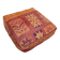 Handmade Berber Kilim pouf, floor cushion