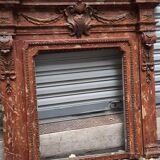 Old oak fireplace
