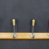 1960s Mid-century Wooden Wall Hanger, Czechoslovakia
