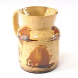 Old pitcher with side handle