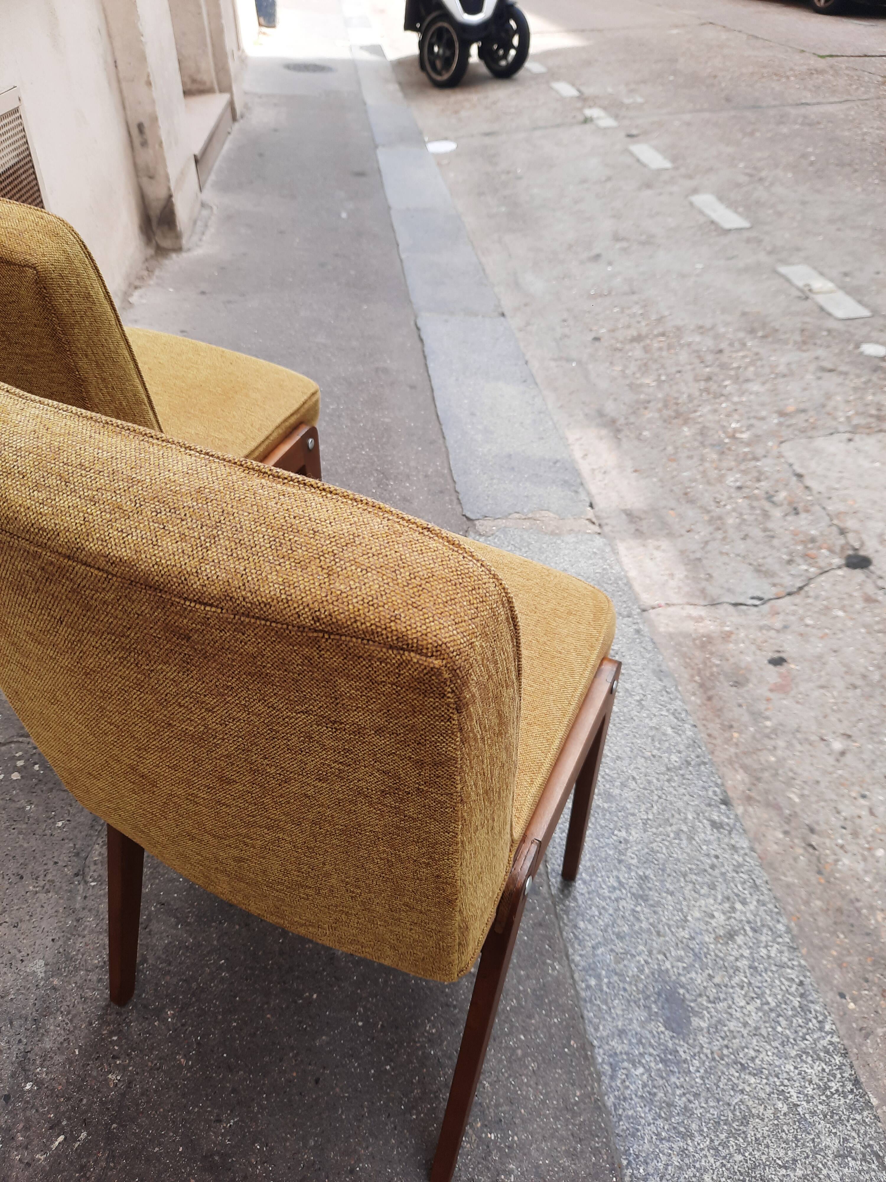 Paire de chaises design scandinave
