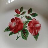 Plat rond Digoin et Sarreguemines modèle "Mireille "