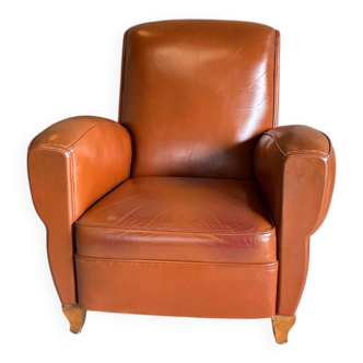 Brown club chair