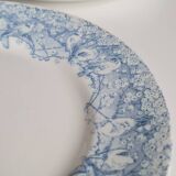 Set of 6 iron earthenware plates