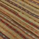 Red & Cream Striped Kilim Rug, 150x260Cm