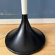 Vintage white floor lamp in Guzzini Space Age Mid-Century style