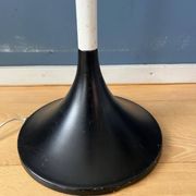 Lampadaire vintage blanc style Guzzini Space Age Mid-Century