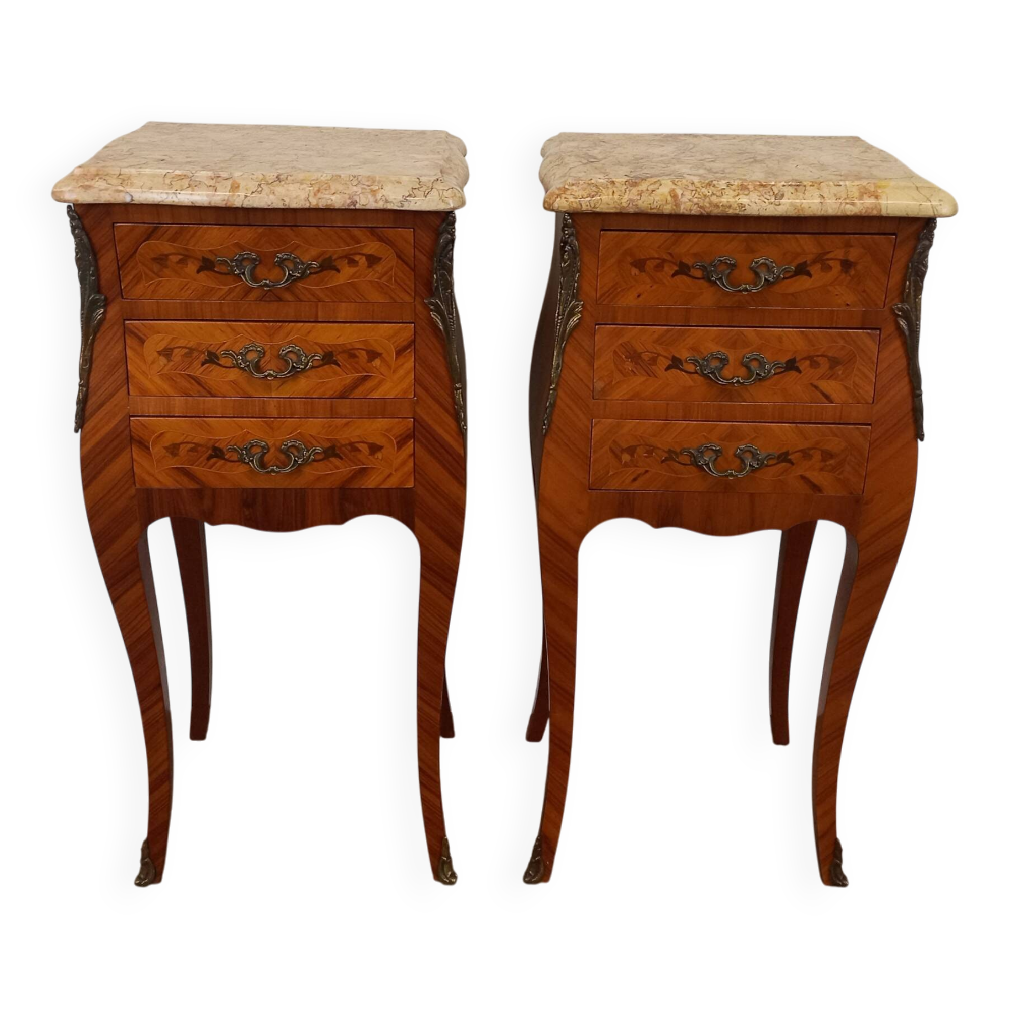 Pair of Louis XV bedside tables