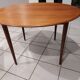 Scandinavian dining table in vintage teak 1960s