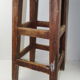 Stool raw wood