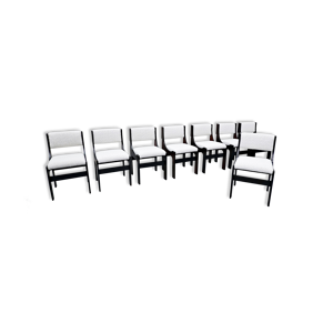 Set de 8 chaises de salon