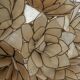 Capiz Shell Lotus Ball Table Light Germany, 1960s