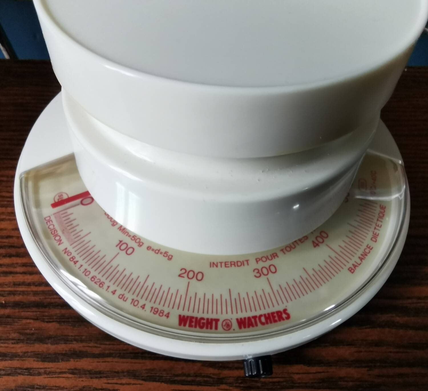 Vintage Weight Watcher scale