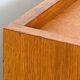 Table de chevet vintage pieds compas