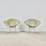 Diamond Chairs by Harry Bertoia for Knoll (1970s)