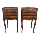 Tables de chevet style Louis XV
