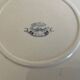 Pair of poppy dishes, Summer decoration, Gien earthenware from the 19th century.