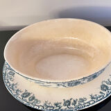 Longwy Ironstone Gravy Boat with Lid, Richelieu Model