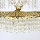 Lustre en cristal années 50