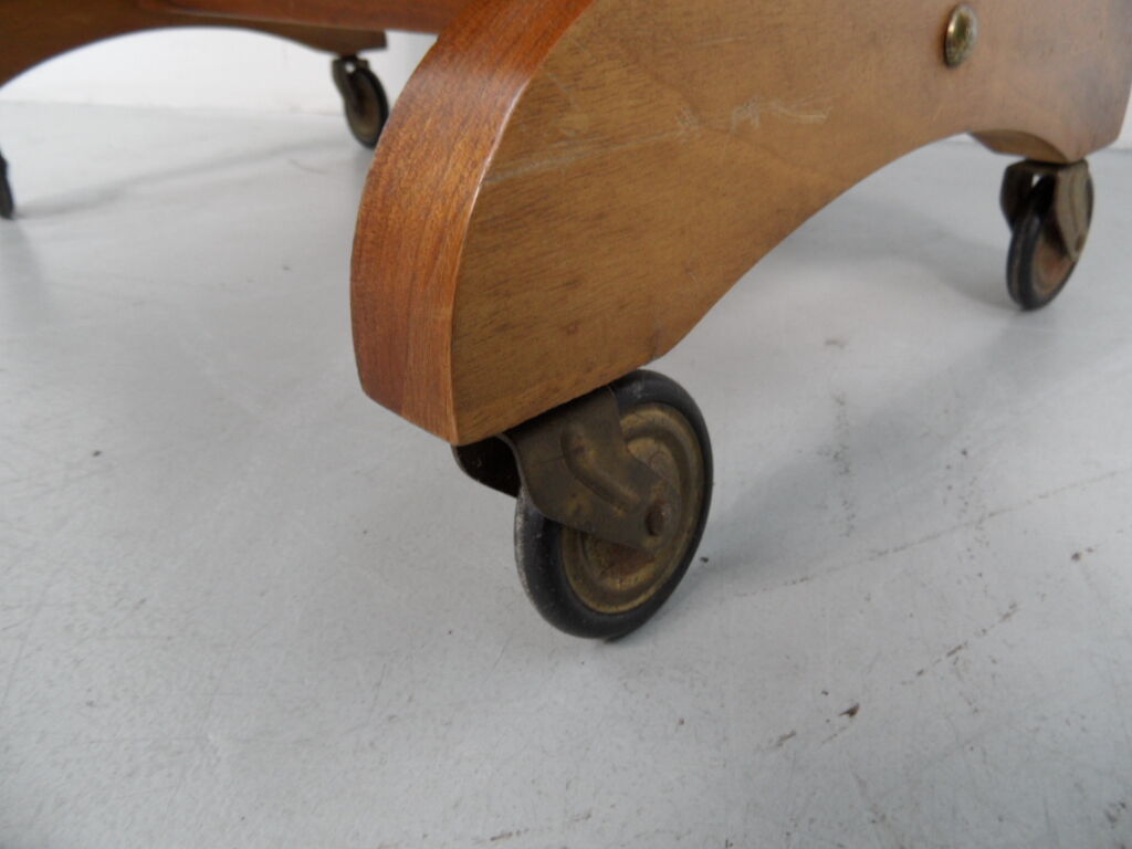Mid -Century walnut trolley 1950s