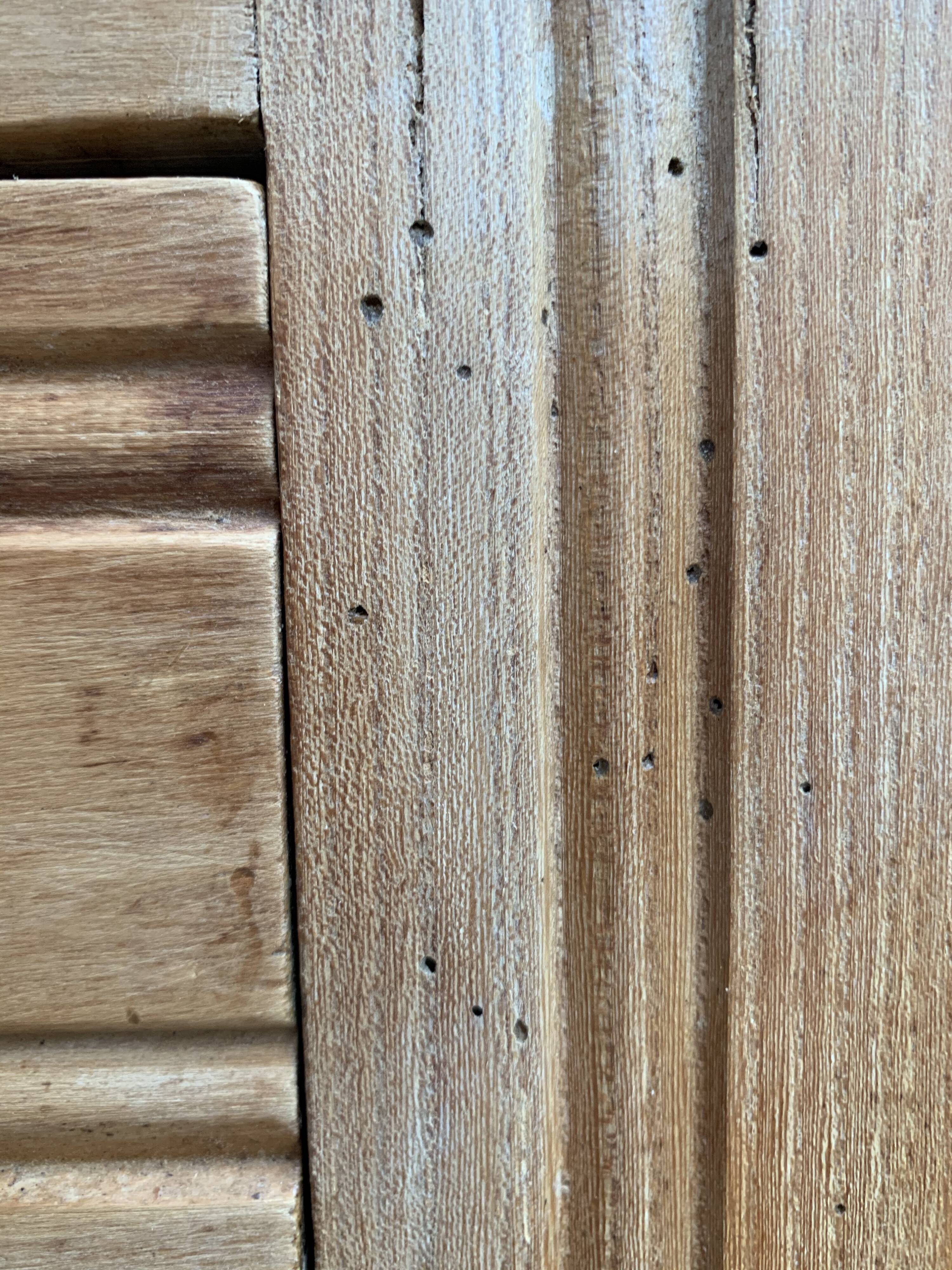 Parisian buffet raw wood