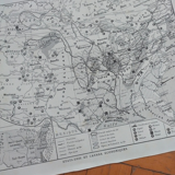 Old political map of Canada Larousse