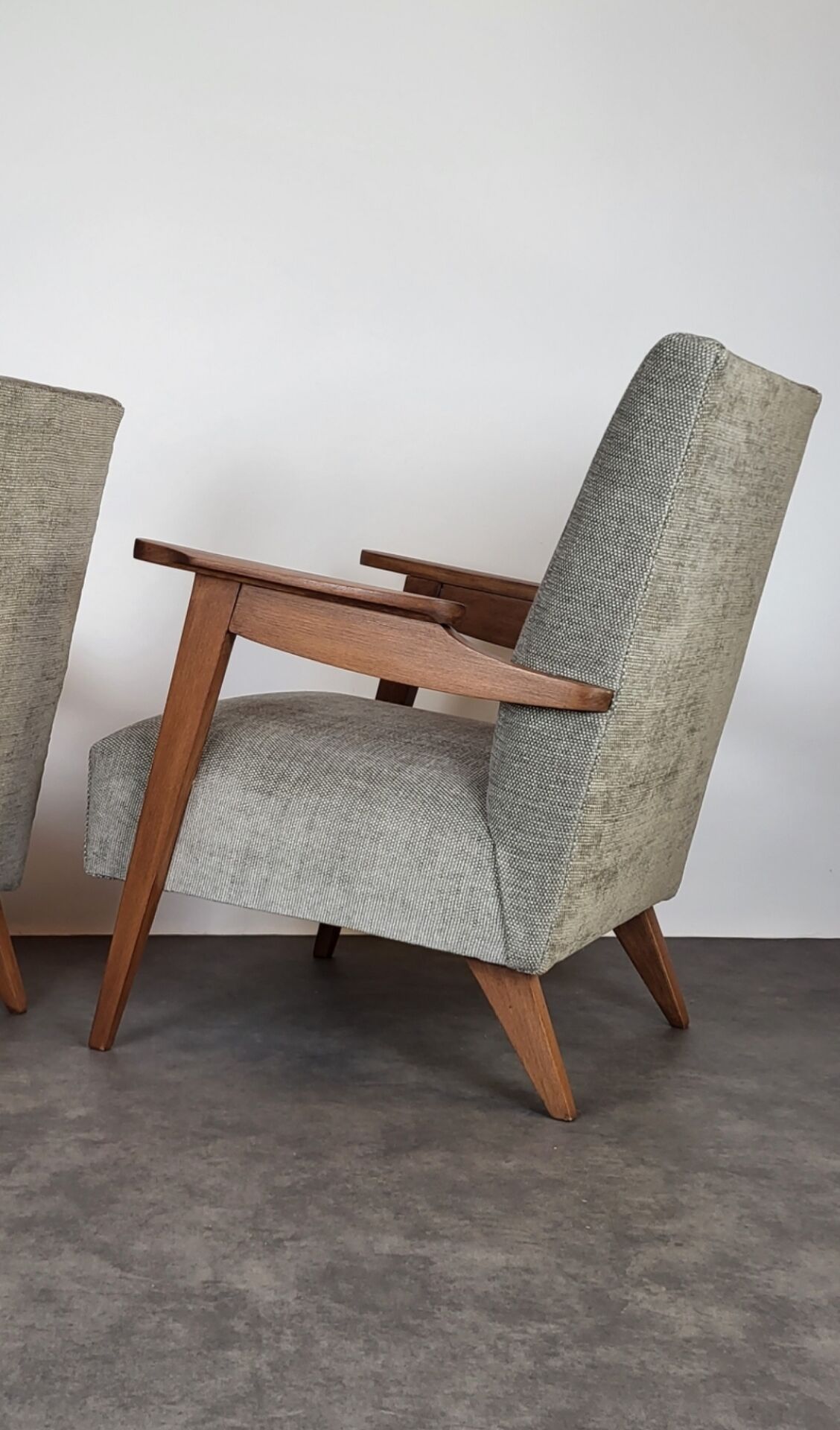 Restored Scandinavian armchair 1960