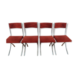 Suite of four chairs from the 80s