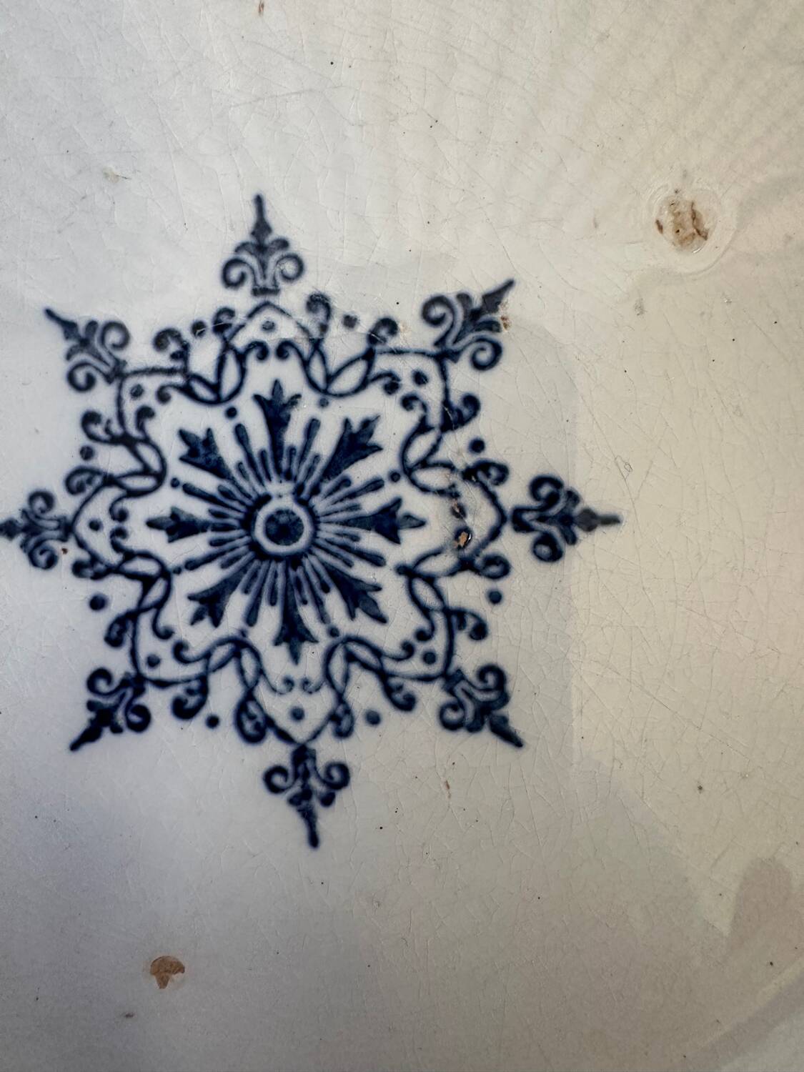 Large Saint Amand salad bowl