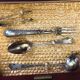 Silver plated cutlery set 89 pieces Roux Marquand