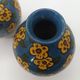 Pair of Large Art Deco Vases Émile Simonod H28cm Glazed Ceramic Blue