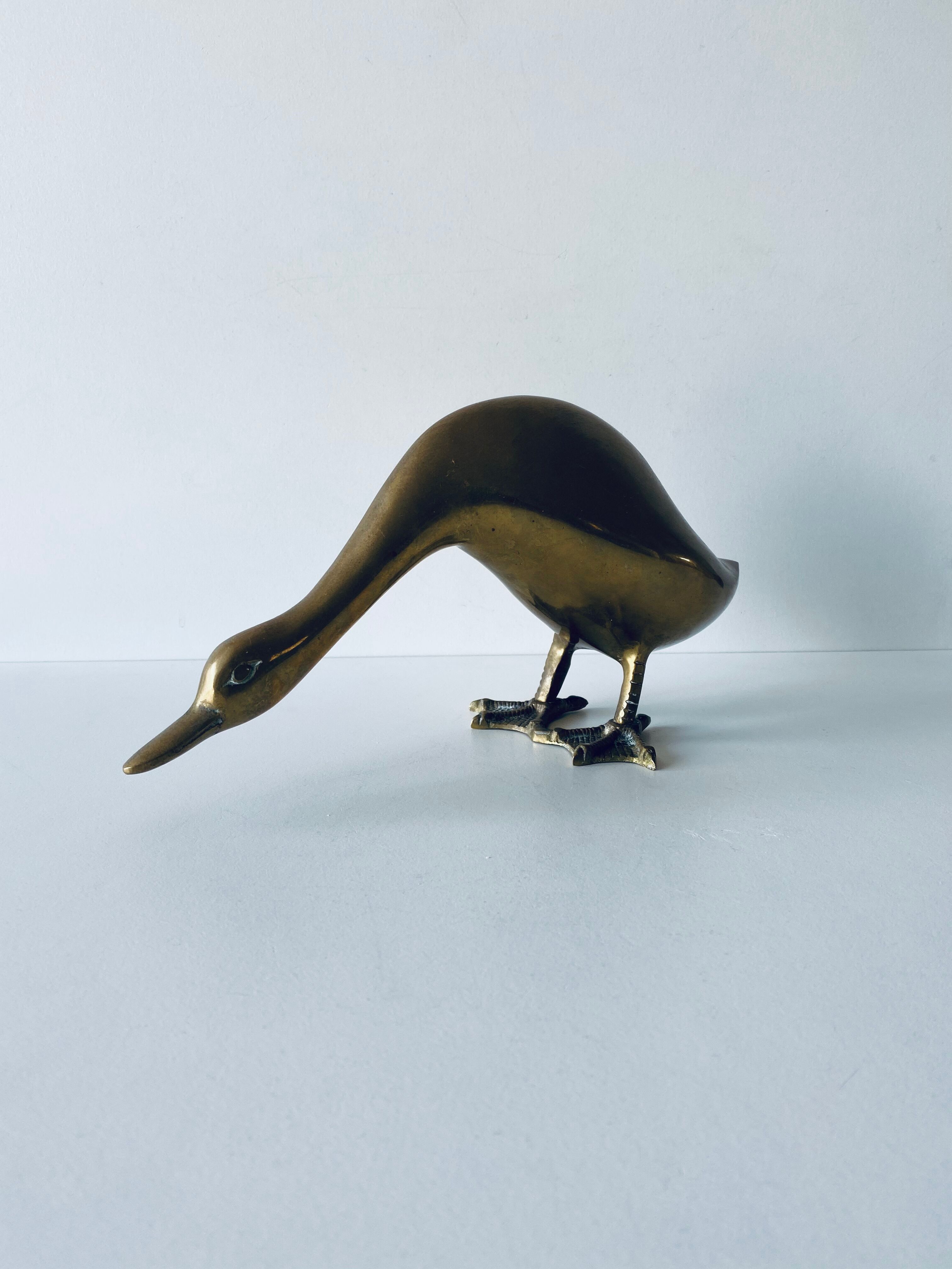 Brass goose 50s
