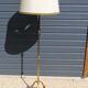 Brass floor lamp