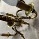 Lustre style Louis XV en bronze